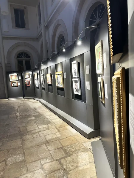 Oltre il Segno Opere di Roberto Mangialardi mostra a Noci, Chiostro di san domenico